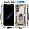 For Samsung Galaxy S24 5G Shockproof TPU + PC Phone Case(Gold)
