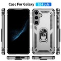 For Samsung Galaxy S24+ 5G Shockproof TPU + PC Phone Case(Silver)