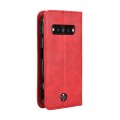 For Kyocera Torque G06 KYG03 Magnetic Buckle Retro Texture Leather Phone Case(Red)