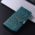 For Honor X8b Honeycomb Dot Texture Leather Phone Case(Green)