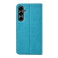 For Samsung Galaxy S23 FE 5G ViLi DMX Series TPU + PU Leather Magnetic Phone Case(Blue)