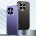 For Xiaomi 14 Streamer Series Micro Frosted Metal Paint PC Phone Case(Dark Purple)
