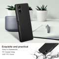 For Sony Xperia 5 V ViLi TC Series Kevlar Carbon Fiber Texture Phone Case(Black)