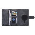 For Samsung Galaxy S23 FE 5G ViLi GV Series MagSafe Magnetic Zipper Leather Phone Case(Black)