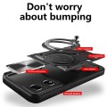 For Honor 90 5G CD Texture Sliding Camshield Magnetic Holder Phone Case(Red)