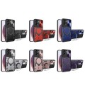 For Honor 90 Lite 5G CD Texture Sliding Camshield Magnetic Holder Phone Case(Purple)
