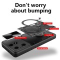 For Tecno Spark 10 Pro 4G CD Texture Sliding Camshield Magnetic Holder Phone Case(Red)