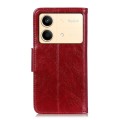 For Xiaomi Redmi Note 13R Pro Nappa Texture Leather Phone Case(Red)