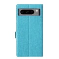 For Google Pixel 8 Pro ViLi K Series Shockproof Magnetic Flip Leather Phone Case(Blue)