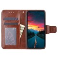 For Motorola Moto G54 5G EU Version Crystal Texture Leather Phone Case(Brown)