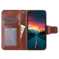 For Motorola Moto G24 4G Crystal Texture Leather Phone Case(Brown)