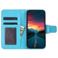 For Realme 12 Pro 5G Crystal Texture Leather Phone Case(Sky Blue)