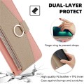 For Motorola Moto G Play 4G 2024 Crossbody Litchi Texture Leather Phone Case(Pink)
