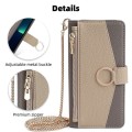 For Honor 10X Lite Crossbody Litchi Texture Leather Phone Case(Grey)