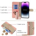 For Honor X40 Crossbody Litchi Texture Leather Phone Case(Pink)