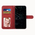 For Samsung Galaxy S24 Stitching Calf Texture Buckle Leather Phone Case(Red)