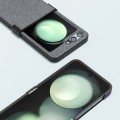 For Samsung Galaxy Z Flip5 ABEEL Hinge Diamond Series Black Edge Phone Case(Black)