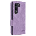 For vivo V29 5G / S17 5G / S17 Pro Magnetic Clasp Leather Phone Case(Purple)