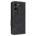 For vivo V29 5G / S17 5G / S17 Pro Magnetic Clasp Leather Phone Case(Black)