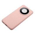 For Huawei Mate 60 Wheat Straw Material + TPU Phone Case(Pink)