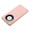 For Huawei Mate 60 Pro Wheat Straw Material + TPU Phone Case(Pink)