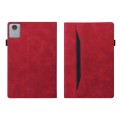 For Lenovo Tab M11 / Xiaoxin Pad 11 2024 Business Shockproof Horizontal Flip Leather Tablet Case(Red