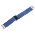 For Samsung Galaxy Watch 6 / 5 / 4 Magnetic Fold Buckle Nylon Woven Watch Band(Blue)