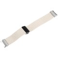 For Samsung Galaxy Watch 6 / 5 / 4 Magnetic Fold Buckle Nylon Woven Watch Band(Starlight Color)