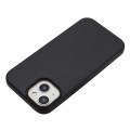 For iPhone 15 Wheat Straw Material + TPU Phone Case(Black)
