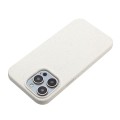 For iPhone 14 Pro Wheat Straw Material + TPU Phone Case(White)