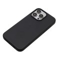 For iPhone 13 Pro Max Wheat Straw Material + TPU Phone Case(Black)