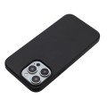 For iPhone 13 Pro Wheat Straw Material + TPU Phone Case(Black)