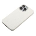 For iPhone 11 Pro Max Wheat Straw Material + TPU Phone Case(White)