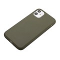For iPhone 11 Wheat Straw Material + TPU Phone Case(Green)
