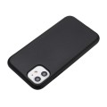 For iPhone 11 Wheat Straw Material + TPU Phone Case(Black)