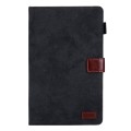 For Samsung Galaxy Tab A9 Cloth Texture Leather Tablet Case(Black)