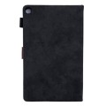 For Samsung Galaxy Tab A9 Cloth Texture Leather Tablet Case(Black)