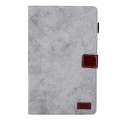 For Samsung Galaxy Tab A9 Cloth Texture Leather Tablet Case(Grey)