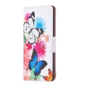 For Tecno Pova 5 Colored Drawing Pattern Leather Phone Case(Butterflies)