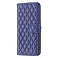 For Tecno Spark 20 Diamond Lattice Wallet Flip Leather Phone Case(Blue)