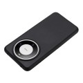 For Huawei Mate 60 Wheat MagSafe Magnetic Straw Material + TPU Phone Case(Black)