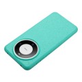 For Huawei Mate 60 Pro Wheat MagSafe Magnetic Straw Material + TPU Phone Case(Green)