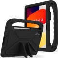 For Xiaomi Redmi Pad SE 11.0 Handle EVA Shockproof Tablet Case with Holder(Black)