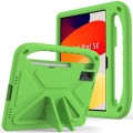 For Xiaomi Redmi Pad SE 11.0 Handle EVA Shockproof Tablet Case with Holder(Green)