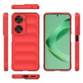 For Huawei nova 11 SE Magic Shield TPU + Flannel Phone Case(Red)