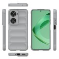 For Huawei nova 11 SE Magic Shield TPU + Flannel Phone Case(Grey)
