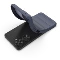 For Huawei nova 11 SE Magic Shield TPU + Flannel Phone Case(Grey)