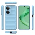 For Huawei nova 11 SE Magic Shield TPU + Flannel Phone Case(Light Blue)