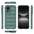 For Huawei nova 12 5G Magic Shield TPU + Flannel Phone Case(Dark Green)
