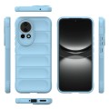For Huawei nova 12 5G Magic Shield TPU + Flannel Phone Case(Light Blue)